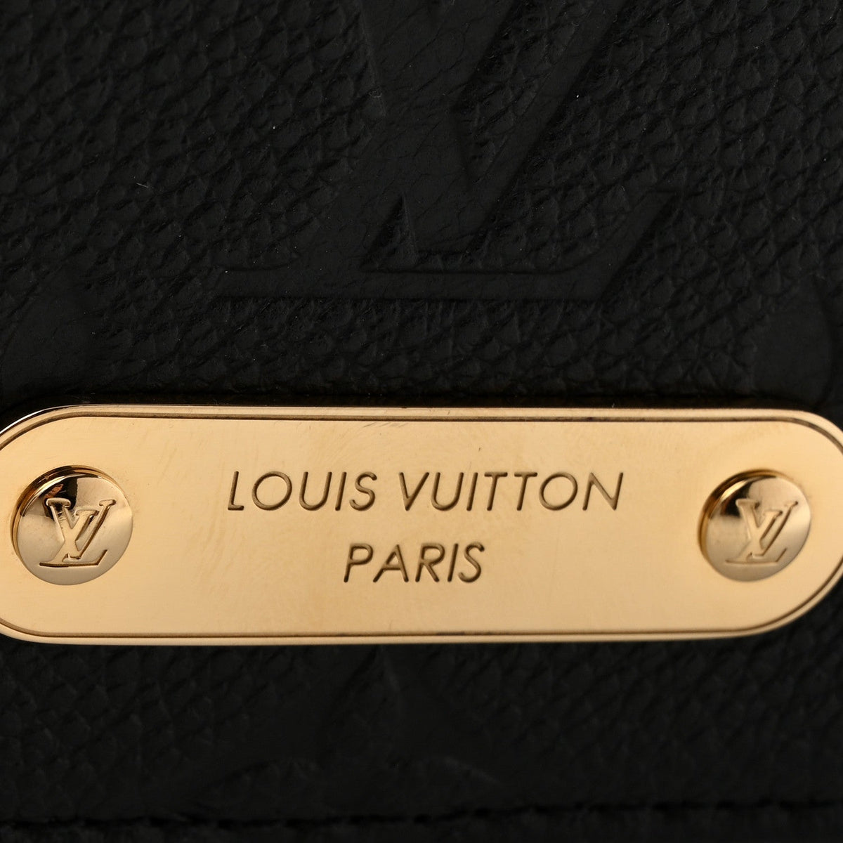 Empreinte Monogram Lily Wallet On Chain Black