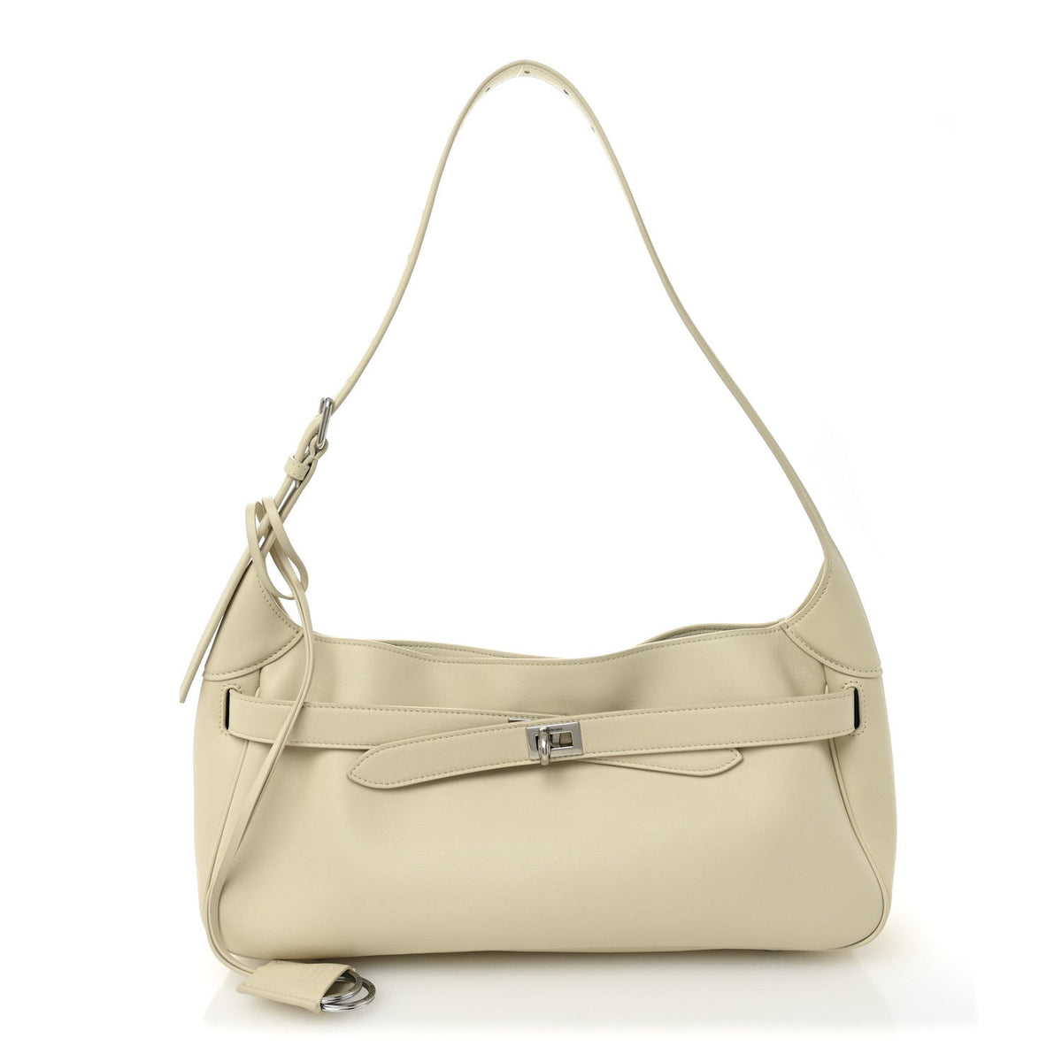 Smooth Calfskin Small Bel Air Shoulder Bag Soya