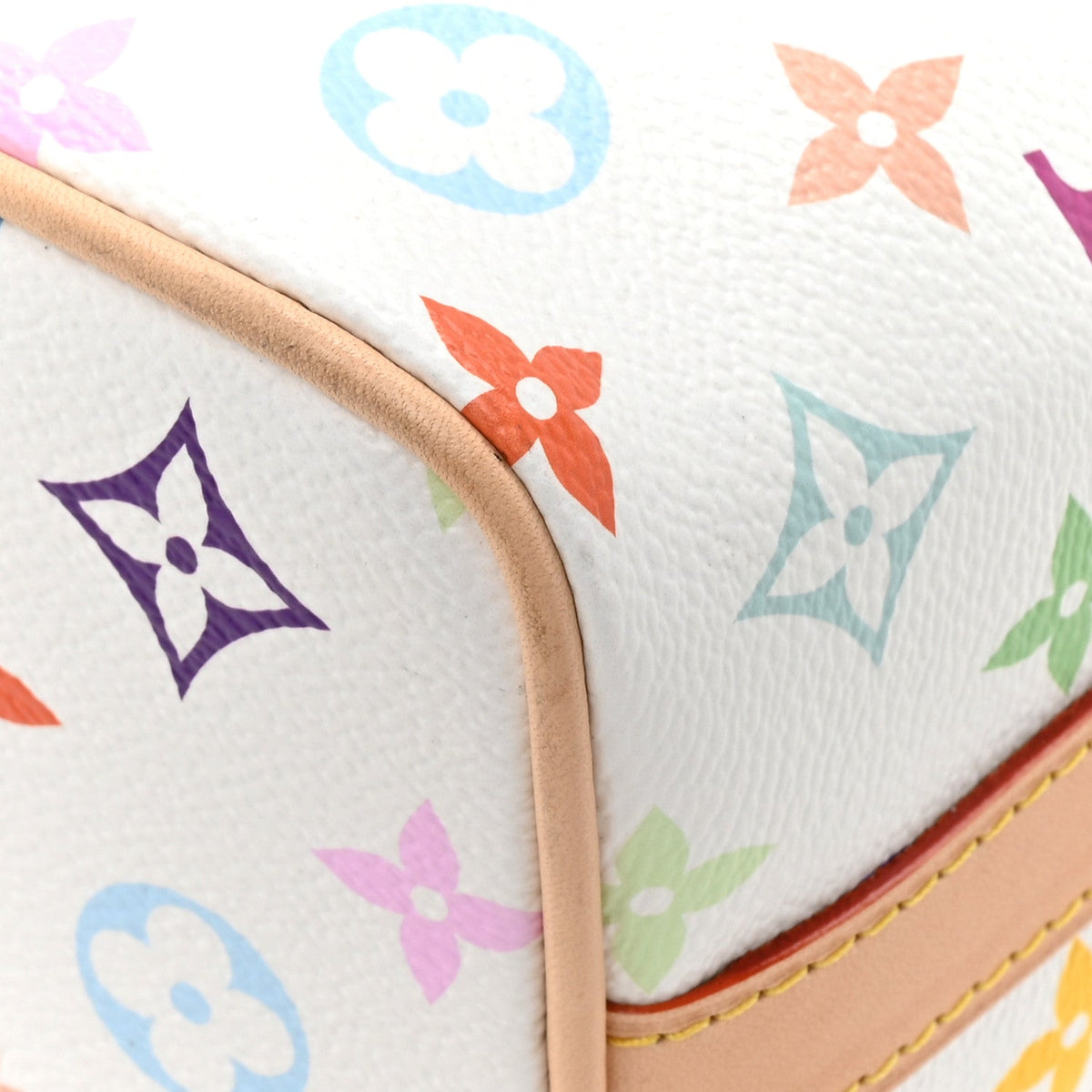 LV x TM Monogram Multicolor Cruiser Toiletry Bag White