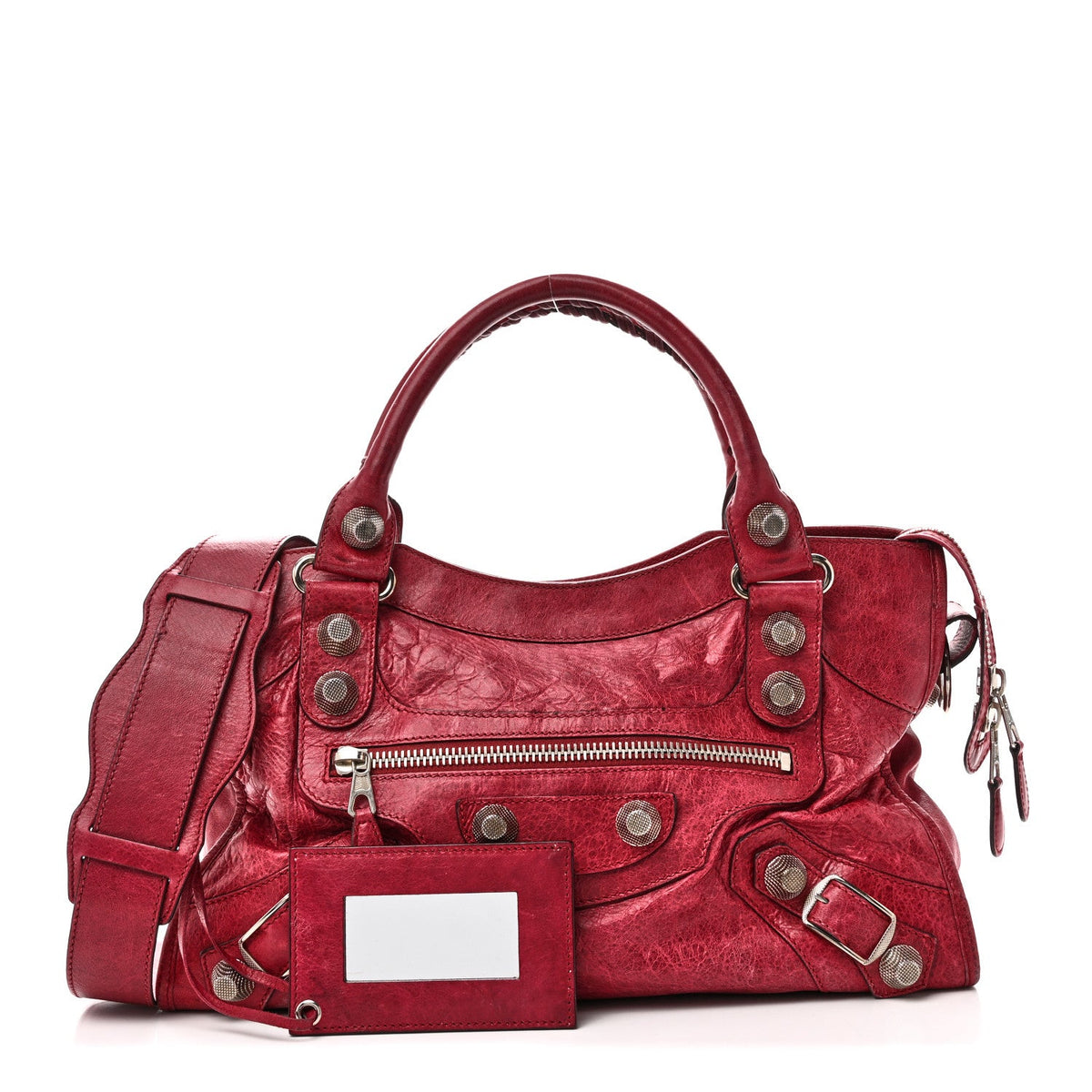 Agneau Giant 21 Silver Hardware City  Pourpre