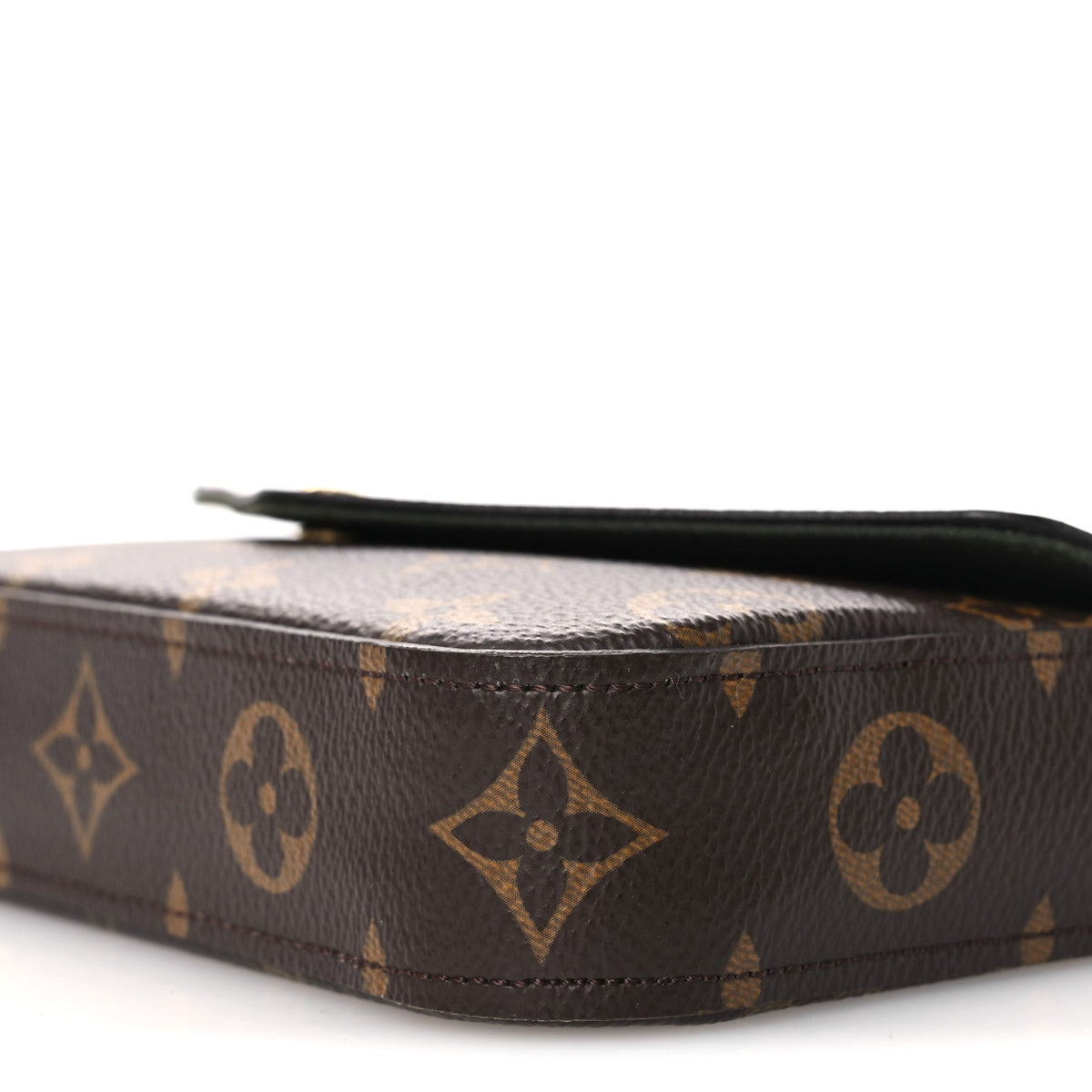 Monogram Felicie Strap & Go Kaki