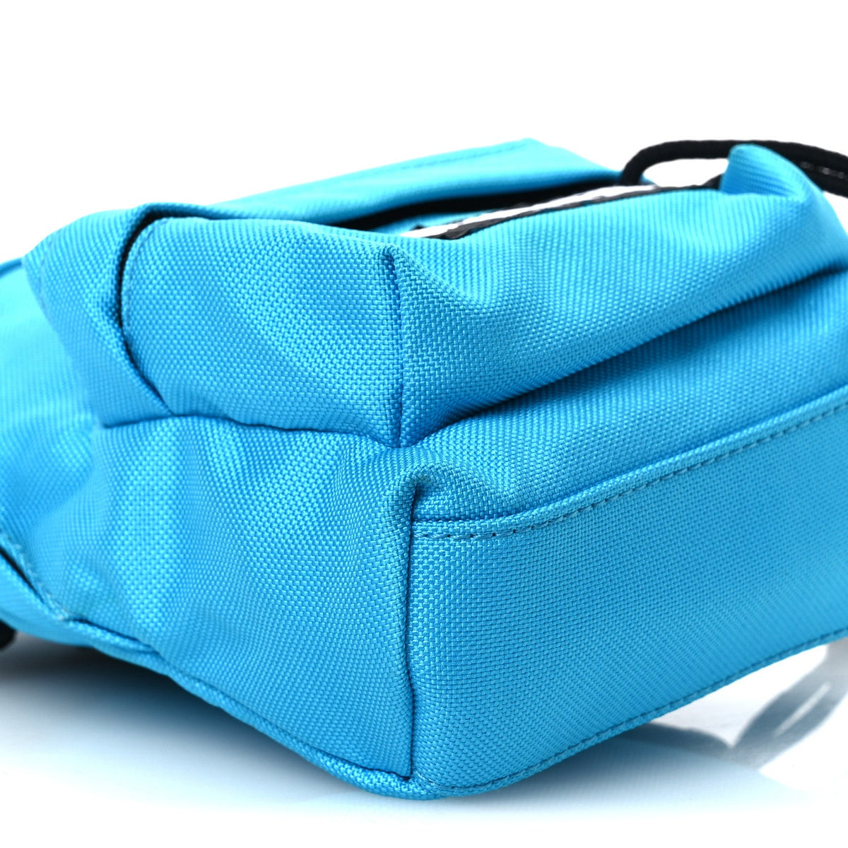 Recycled Casual Nylon Mini Oversized Backpack Cyclades Blue