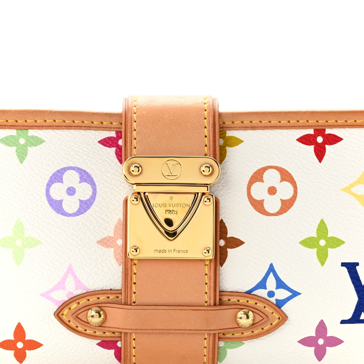 Monogram Multicolor Shirley White
