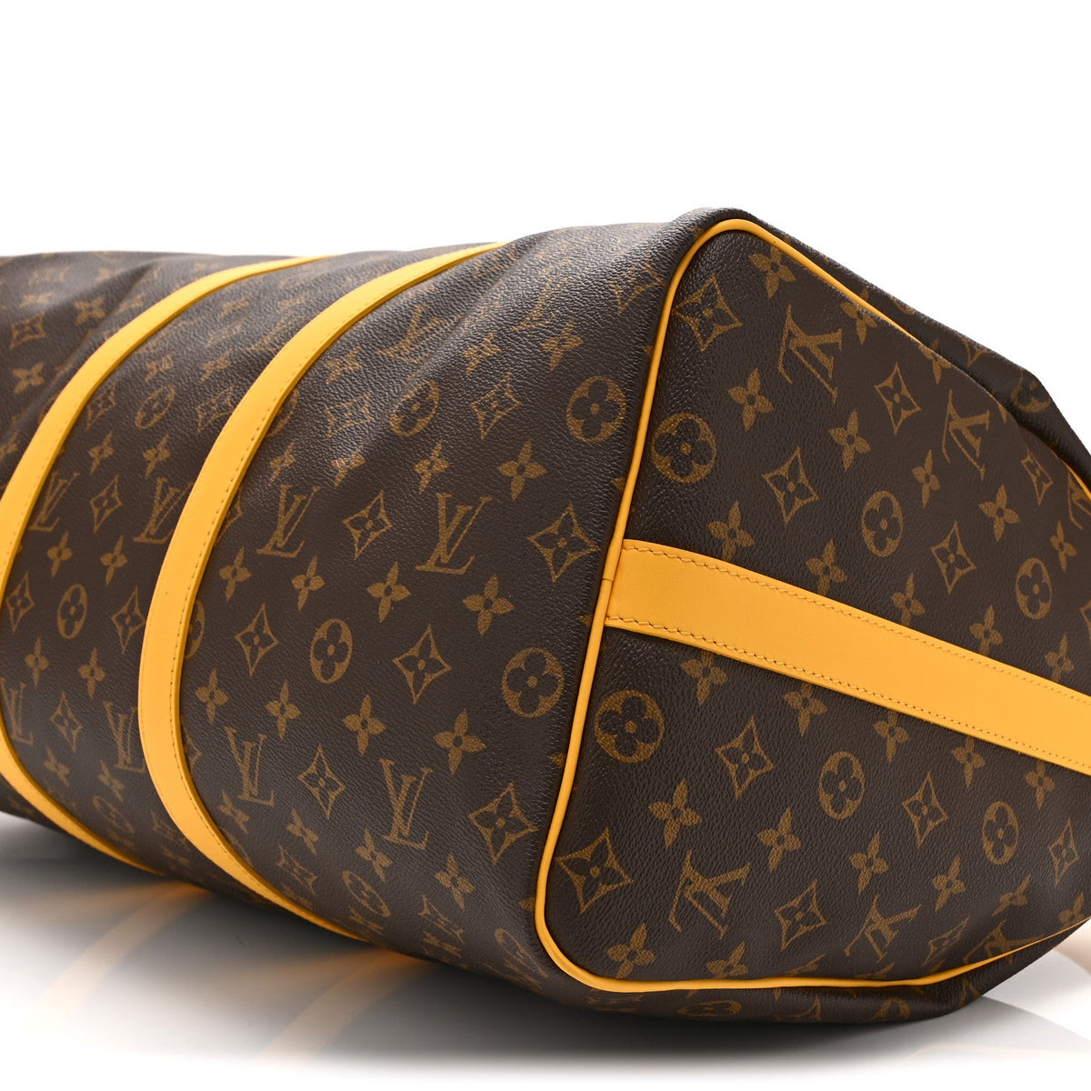 Monogram Macassar Keepall Bandouliere 50 Safran Yellow