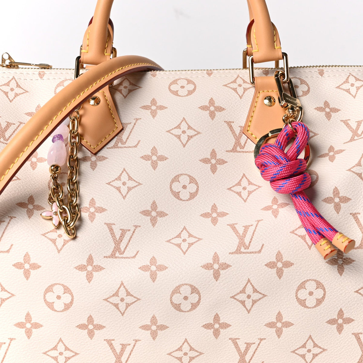 Monogram Dune Lucky Speedy Soft 30 Pink
