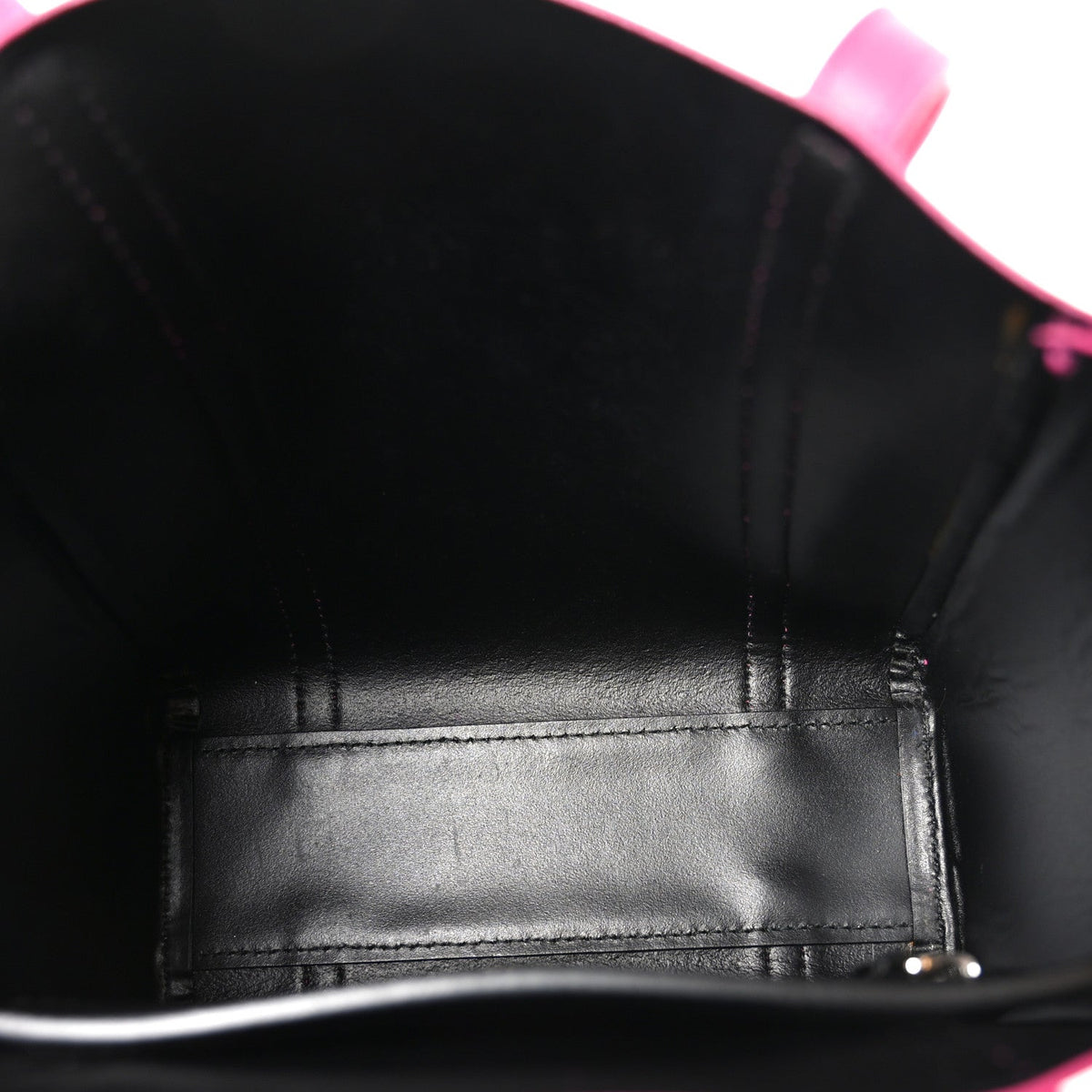 Calfskin XXS Everyday Tote Neon Pink