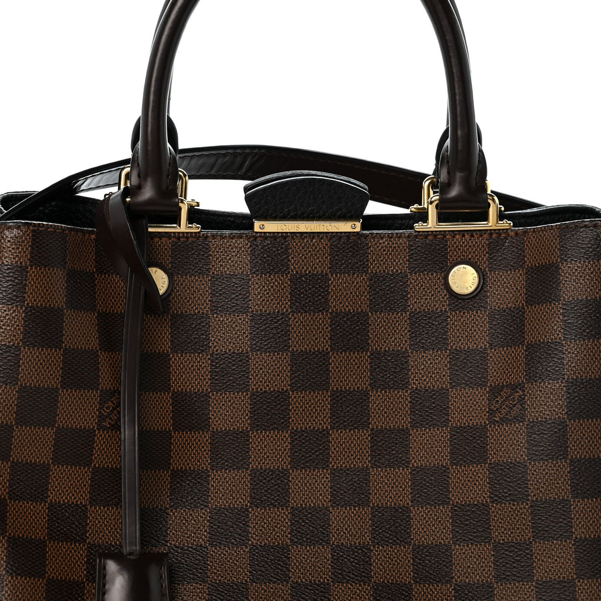 Damier Ebene Cuir Taurillon Brittany Black