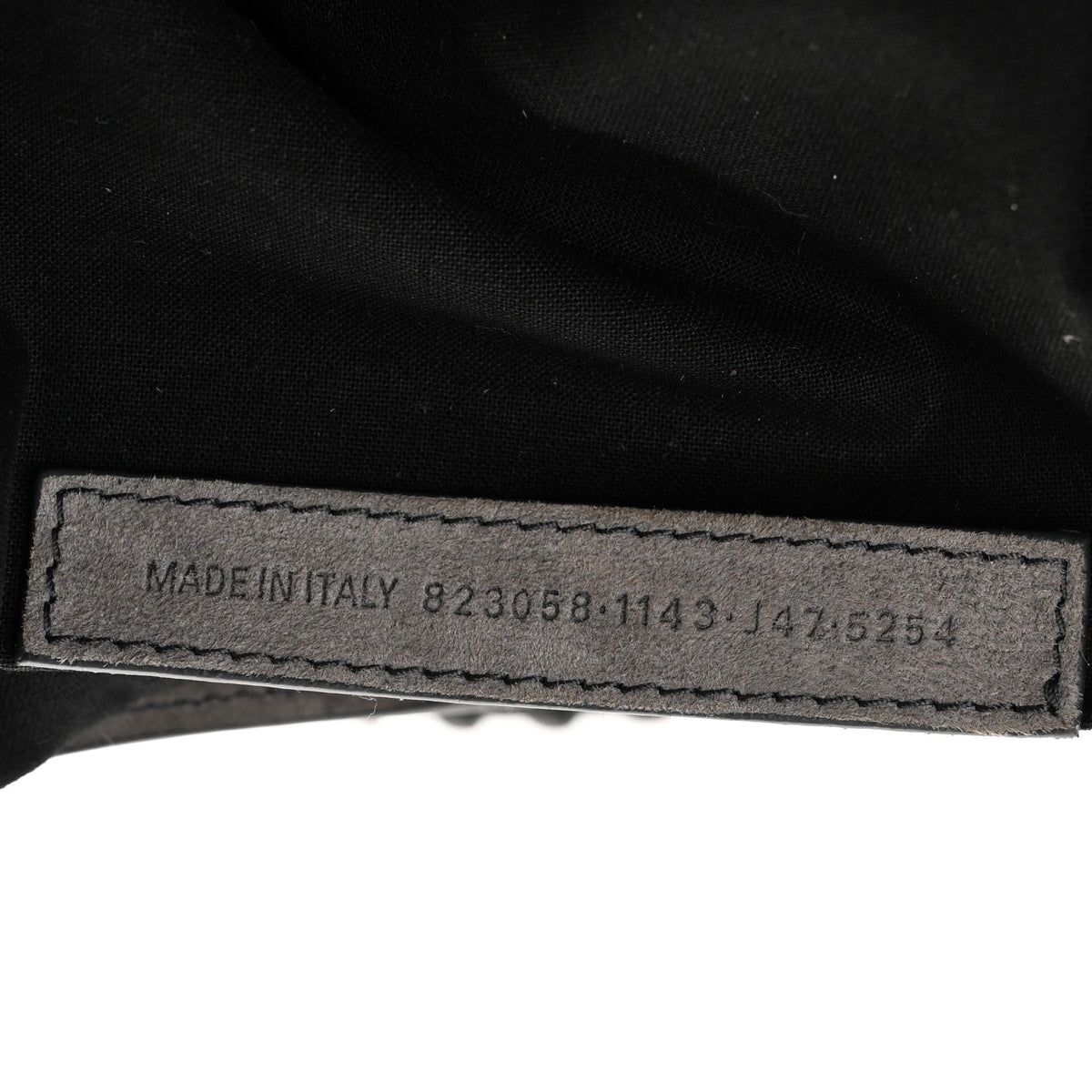 Waxed Suede Calfskin Classic Hardware Medium Le City Storm Grey