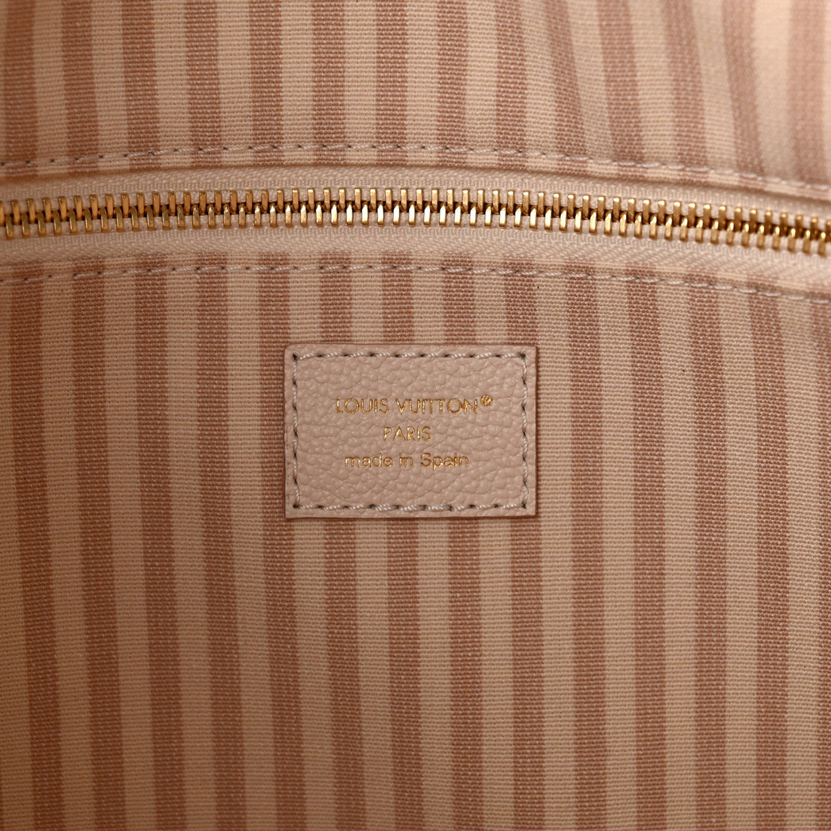 Monogram Debossed Neverfull MM Eden