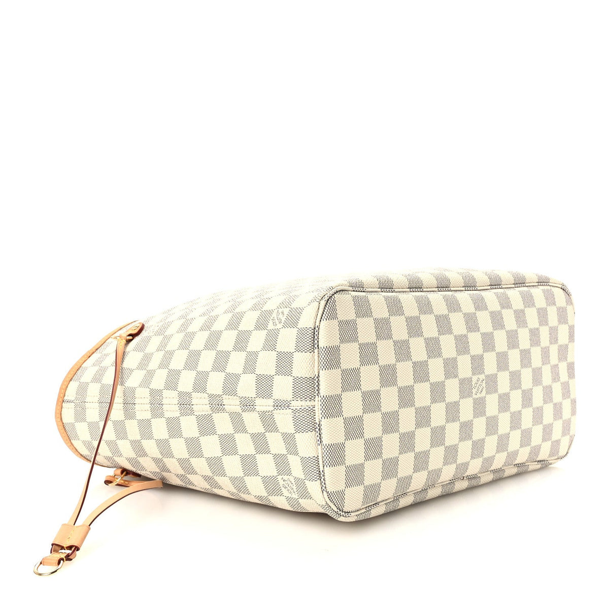 Damier Azur Neo Neverfull MM Rose Ballerine