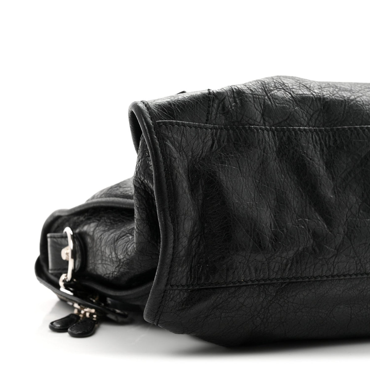 Agneau Giant 12 Silver Hardware City Black