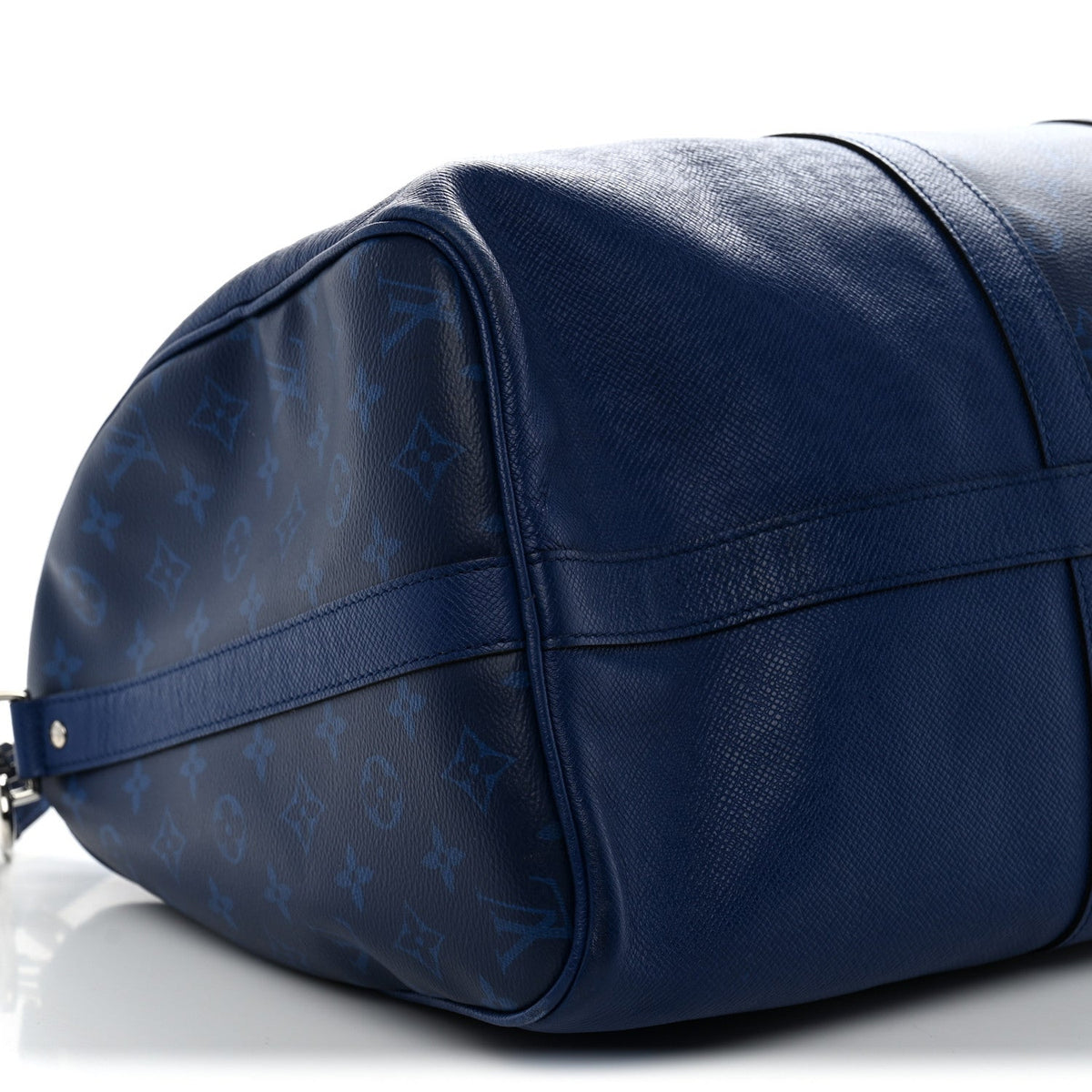 Taiga Monogram Eclipse Keepall Bandouliere 50 Pacific Blue