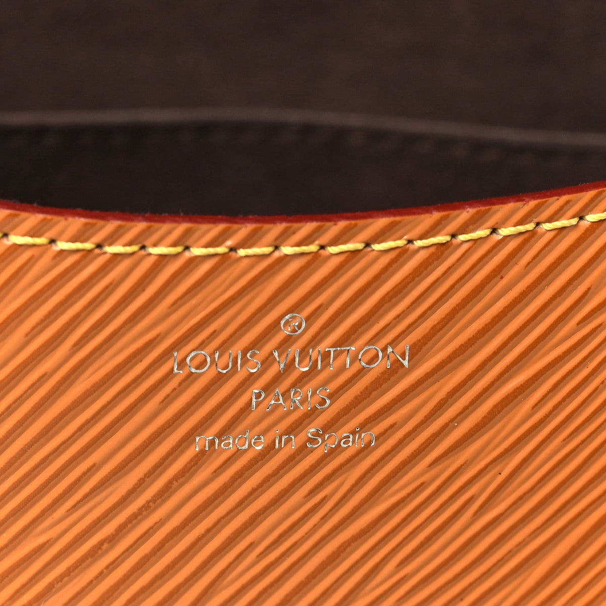 Epi Buci Crossbody Gold Honey