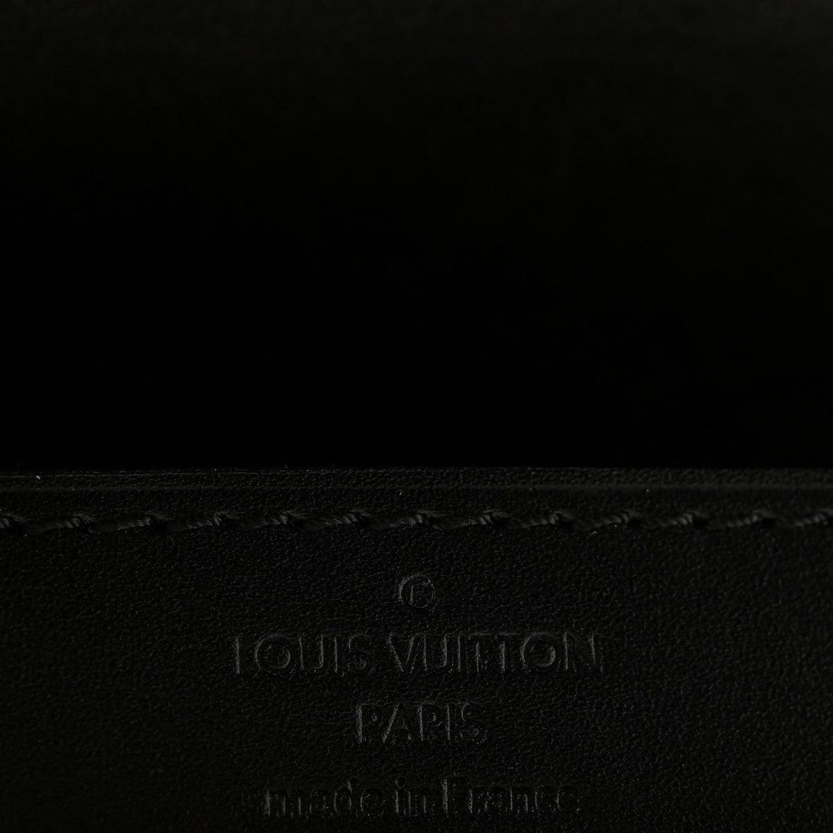 Calfskin Chain Louise MM Black