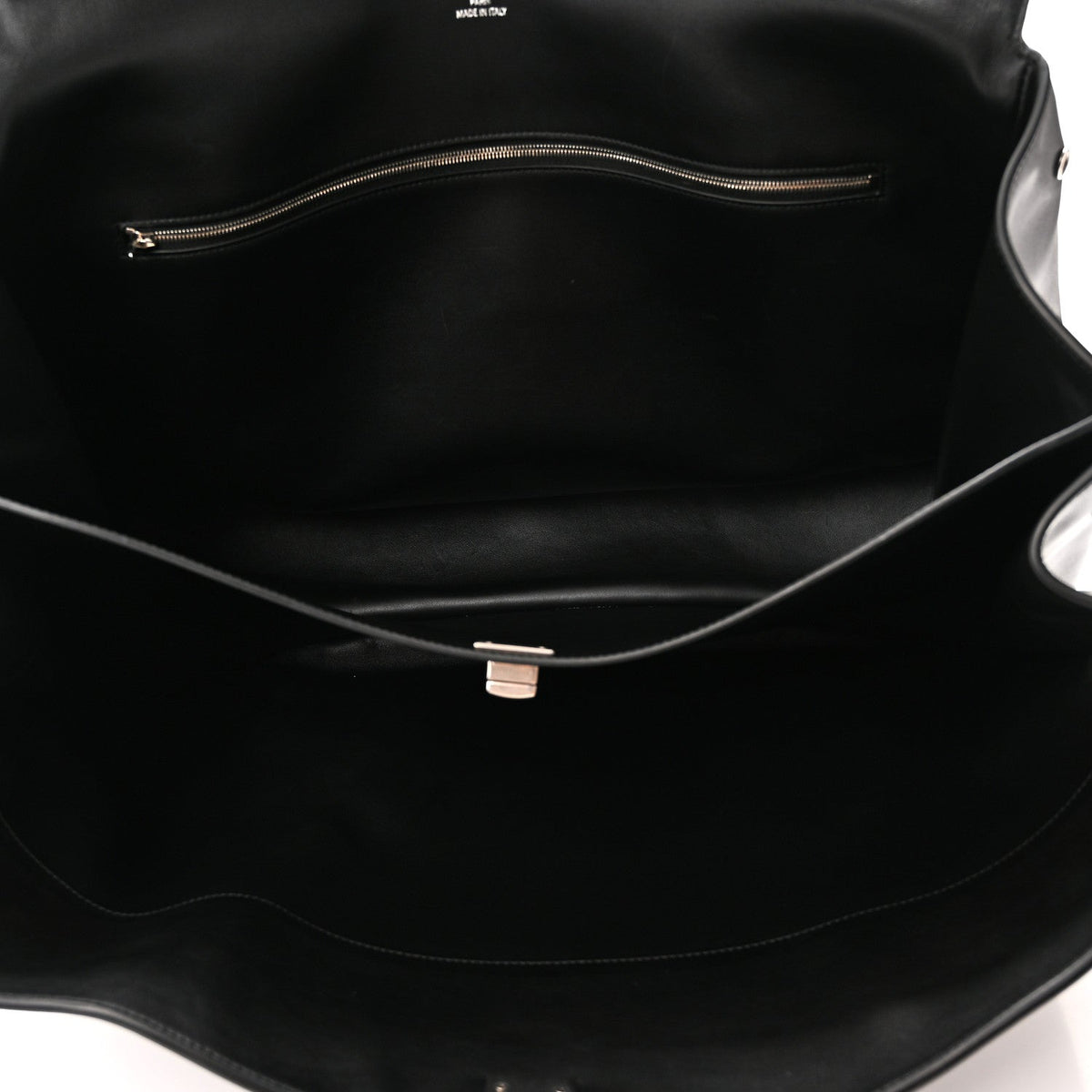 Smooth Calfskin Rodeo XL Top Handle Handbag Black Black