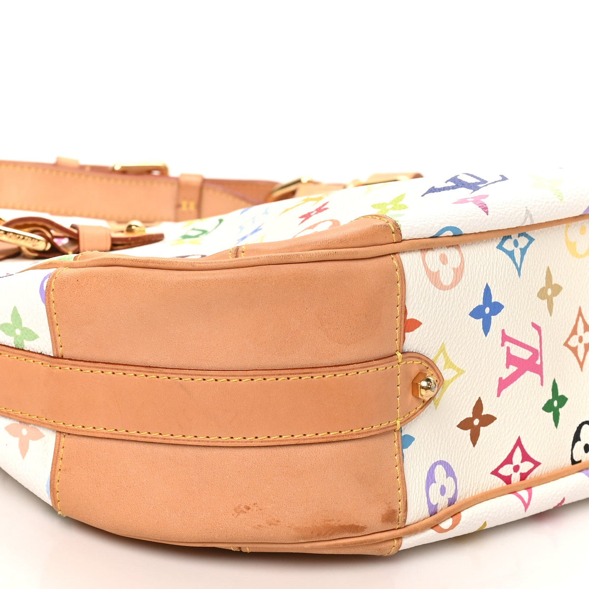 Monogram Multicolor Greta White