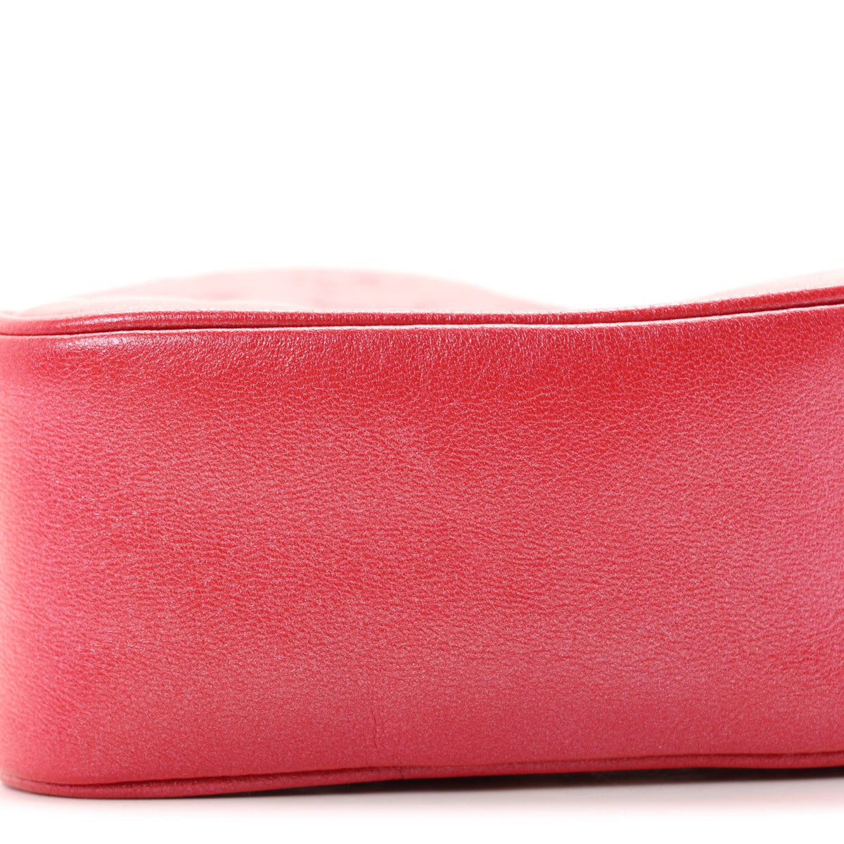 Lambskin Embossed Monogram Fall In Love Sac Coeur Heart Chain Bag Lipstick Red