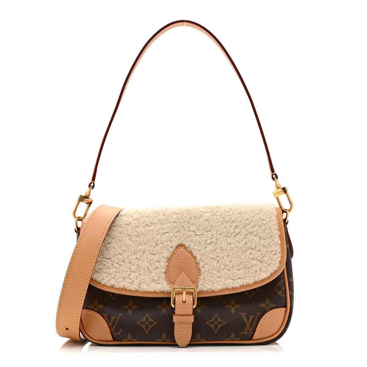 Monogram Shearling Diane NM