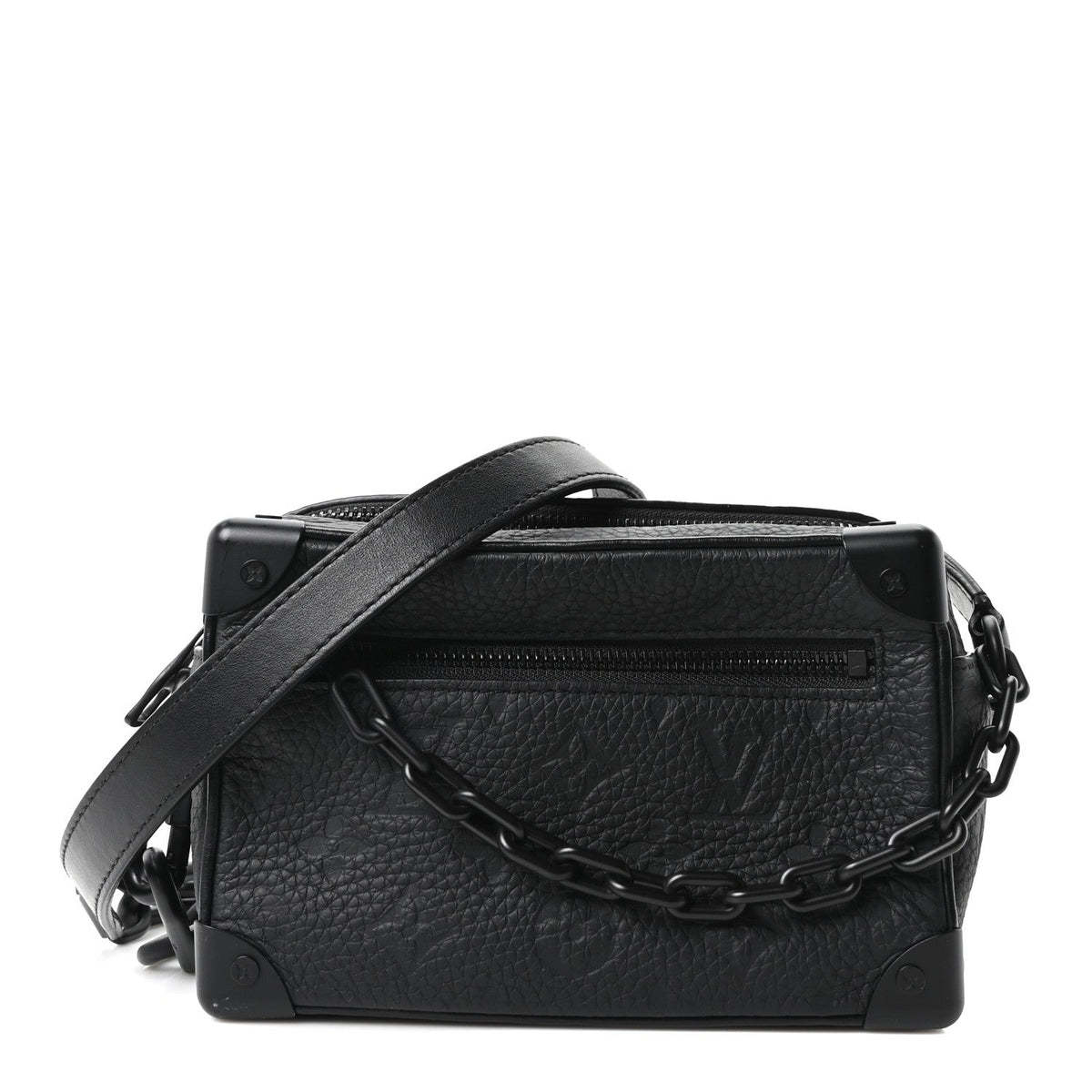 Taurillon Monogram Mini Soft Trunk Black