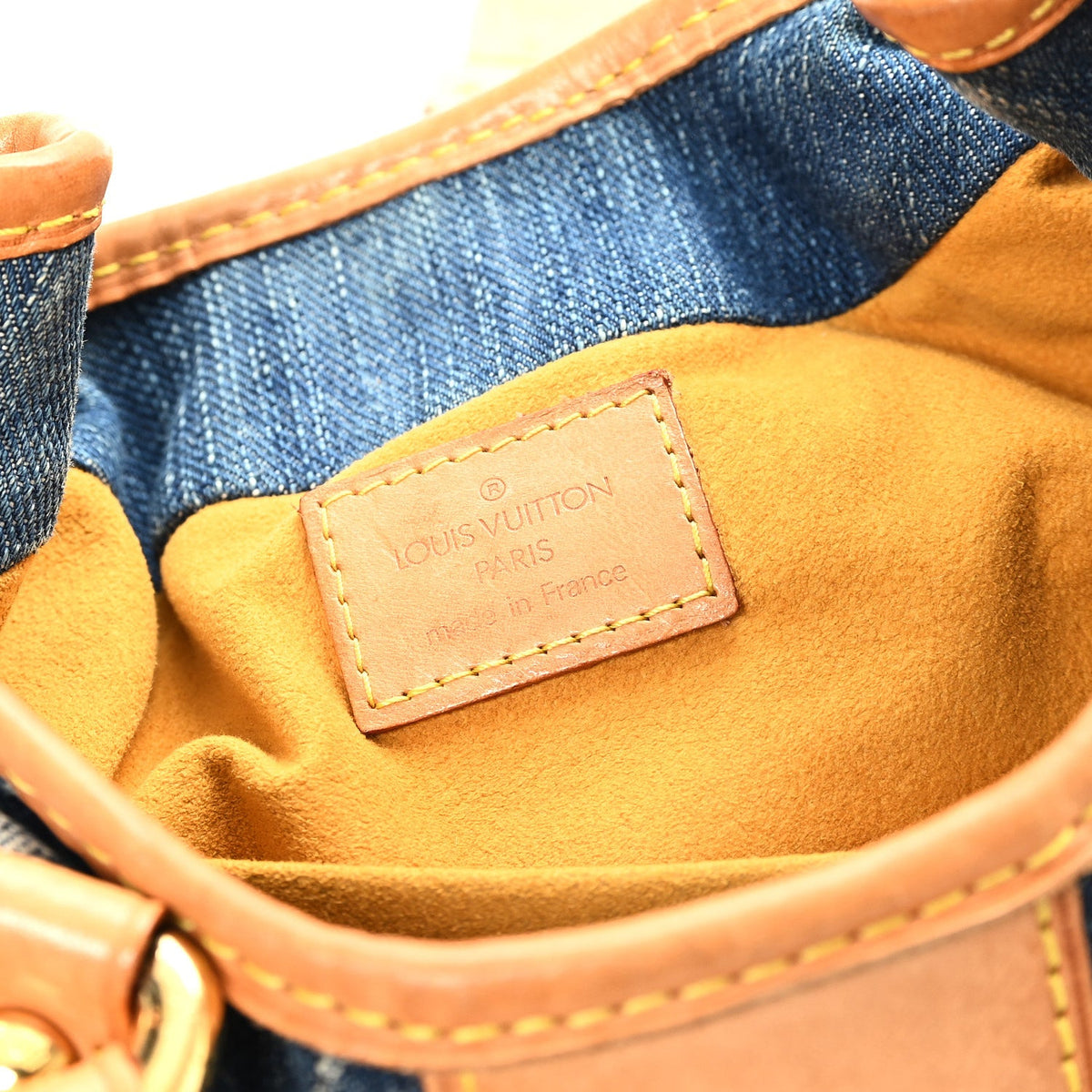 Monogram Denim Pleaty Blue