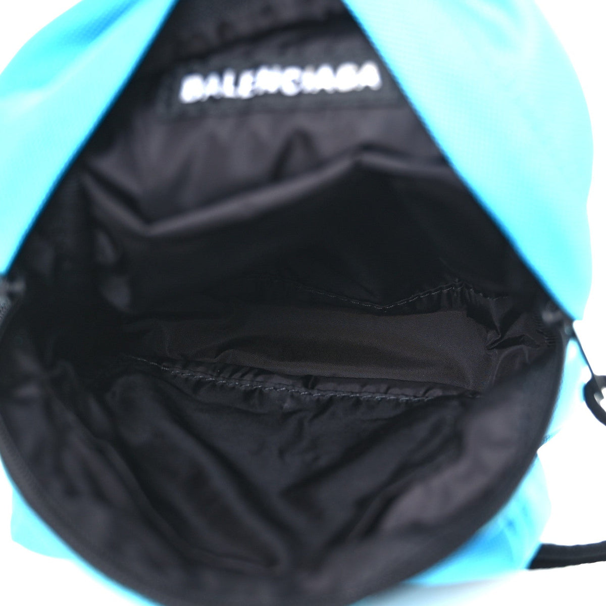 Recycled Casual Nylon Mini Oversized Backpack Cyclades Blue