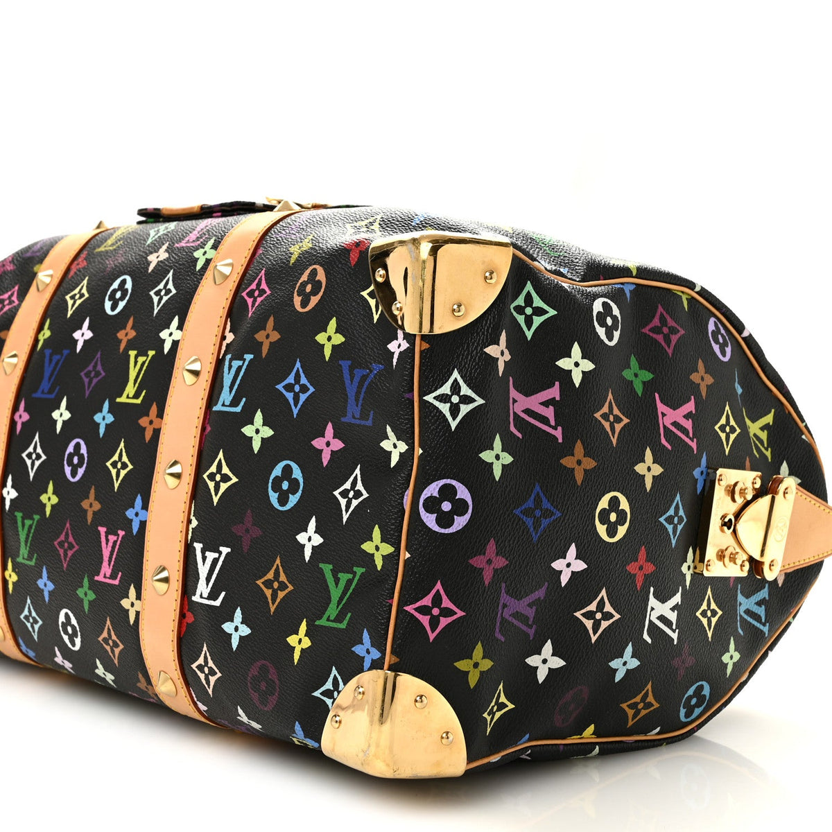 Monogram Multicolor Keepall 45 Black