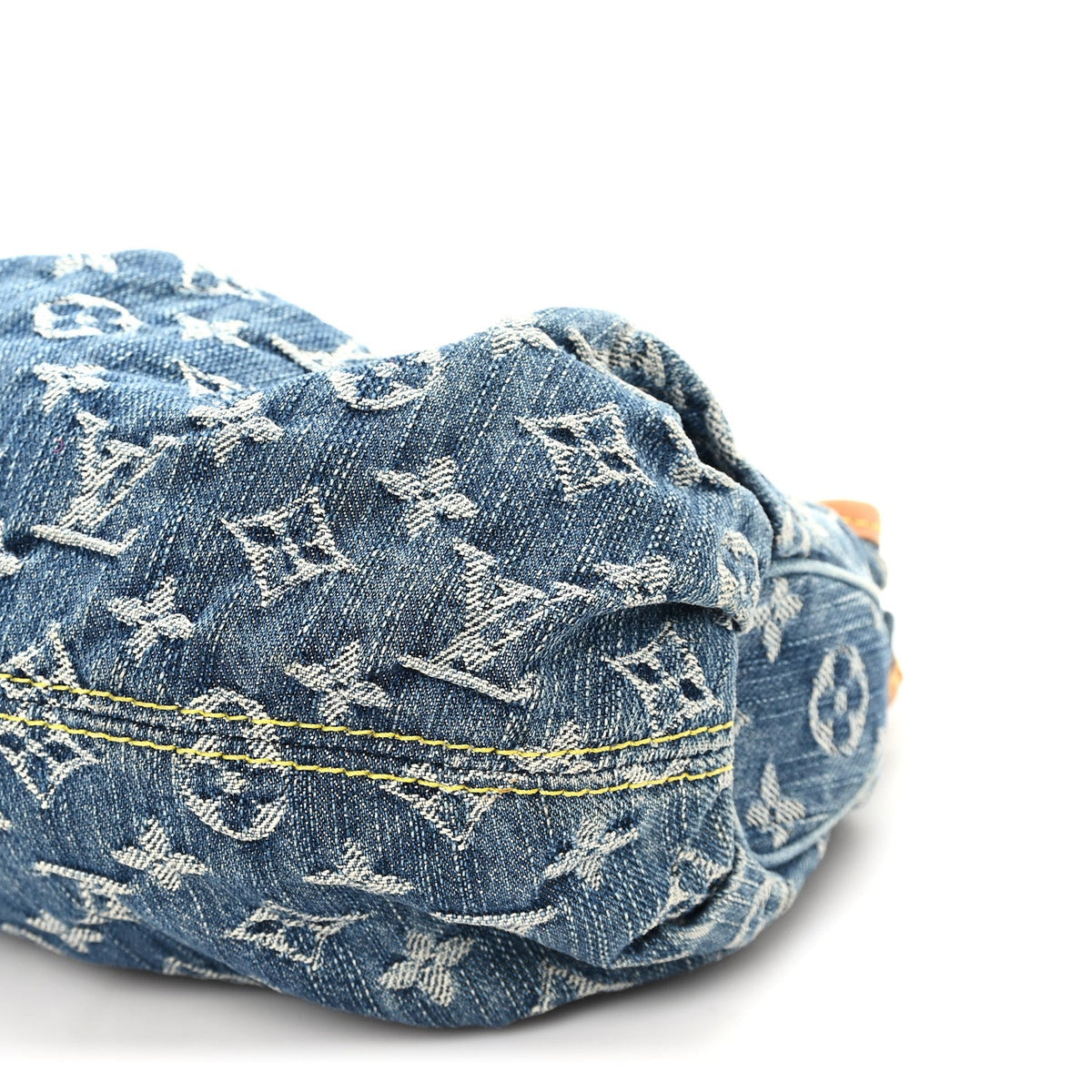 Monogram Denim Pleaty Blue