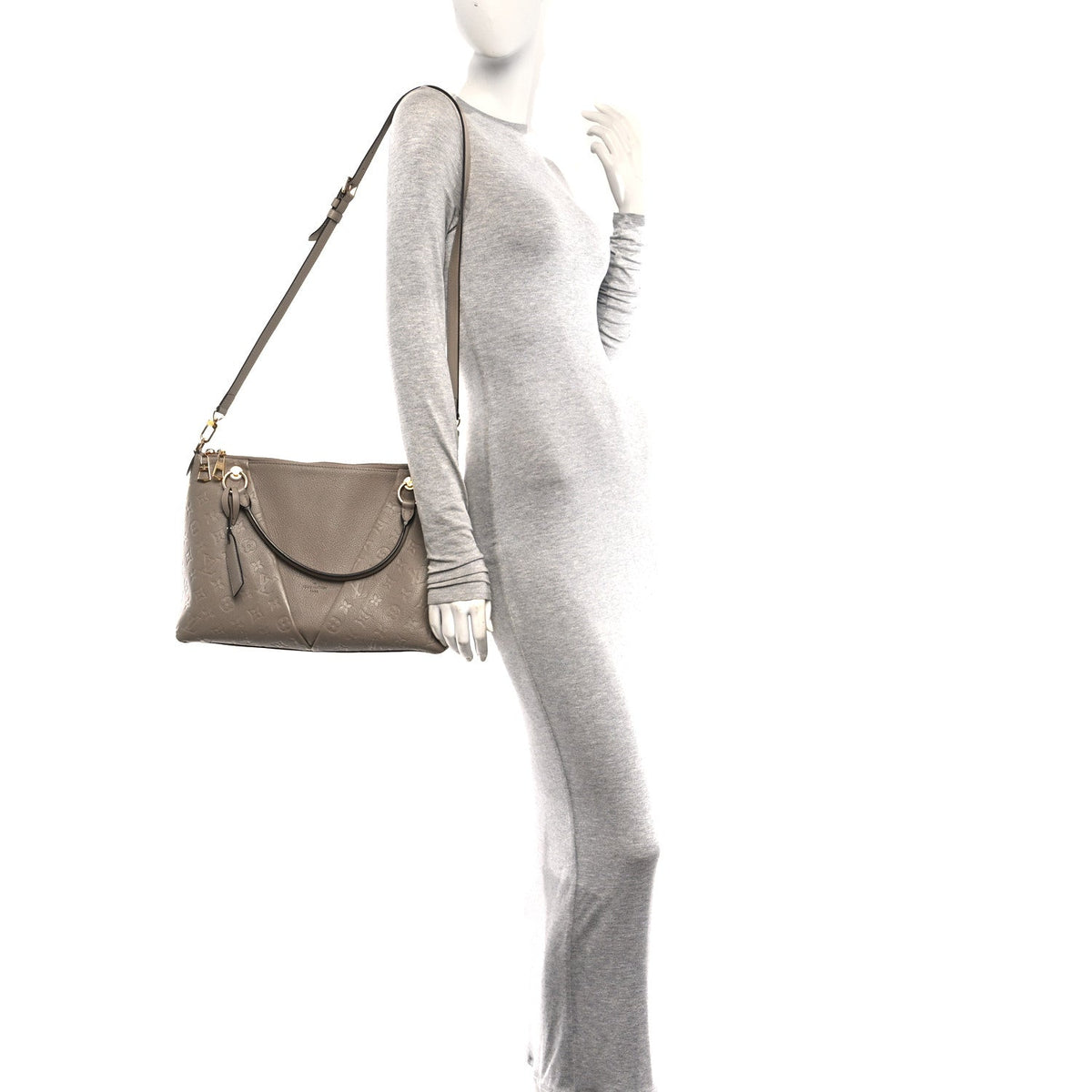 Empreinte V Tote MM Tourterelle
