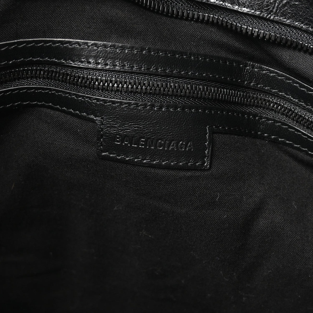 Agneau Arena Matte Hardware Large Le City Black