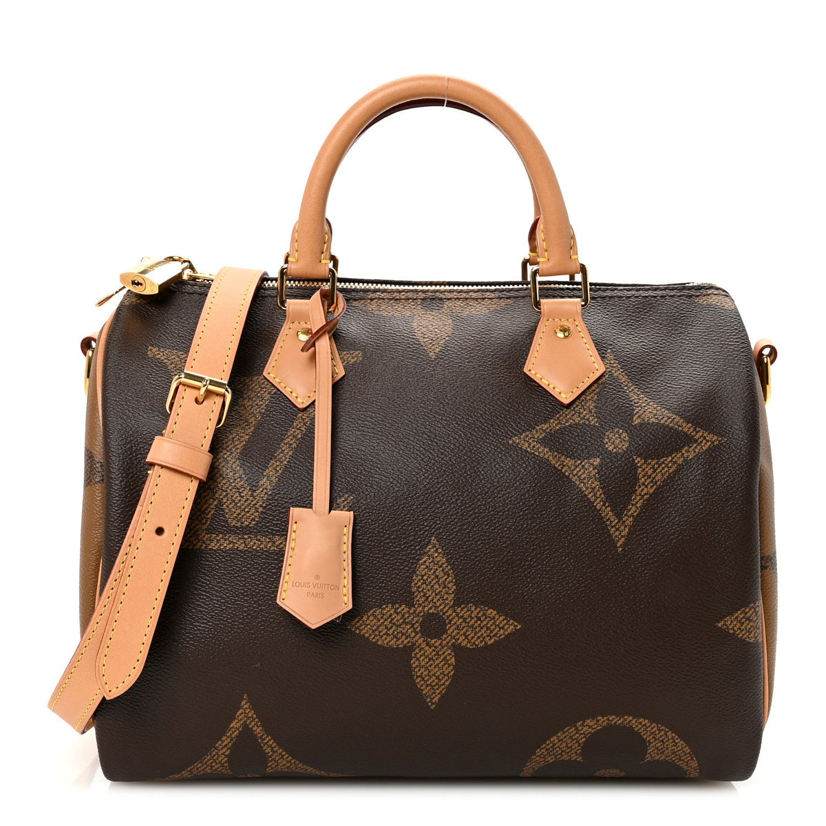 Reverse Monogram Giant Speedy Bandouliere 30