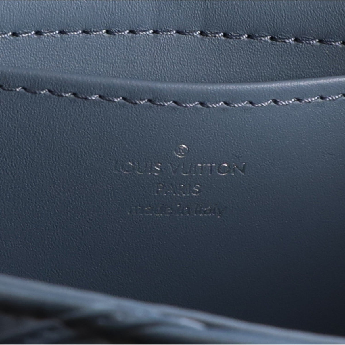 Lambskin Malletage GO-14 PM NM Denim Blue