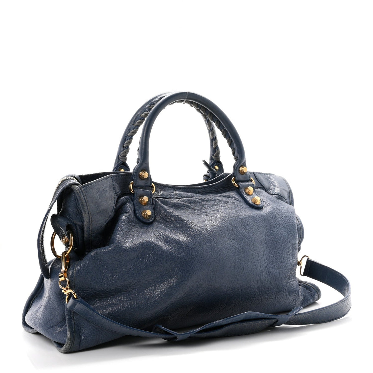 Agneau Giant 12 Gold Hardware City Bleu Persan