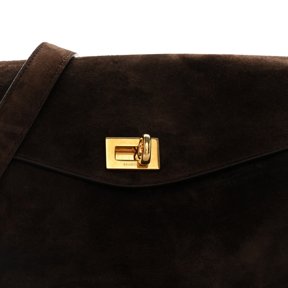 Suede Medium Le 7 Shoulder Bag Moka