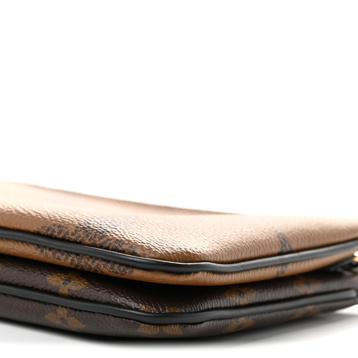 Reverse Monogram Giant Double Zip Pochette