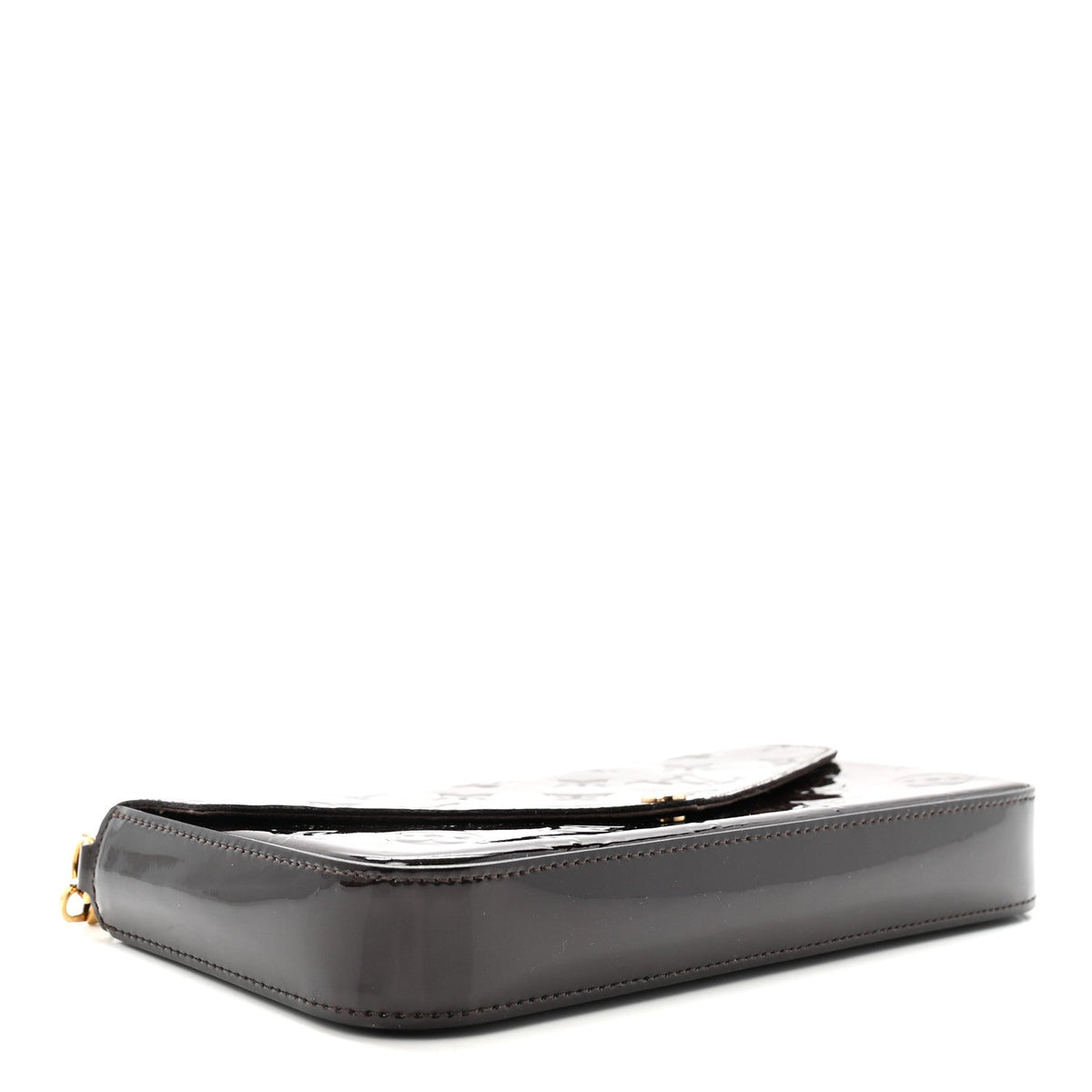 Vernis Pochette Felicie Chain Wallet Amarante