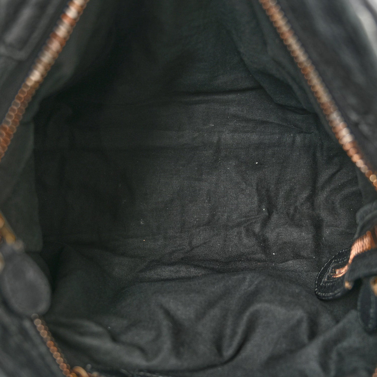 Agneau Giant 21 Rose Gold Hardware City Black