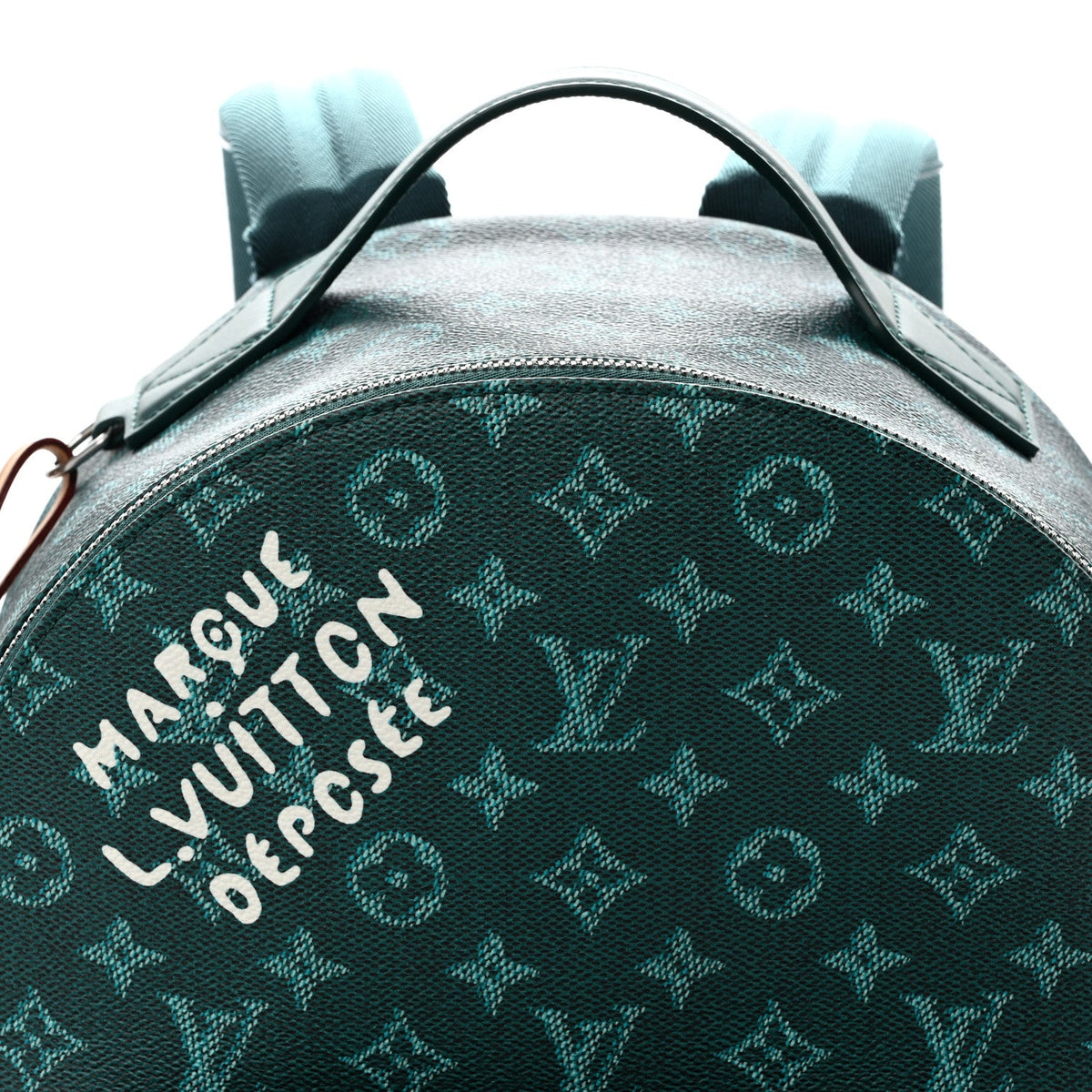 Monogram Heritage Discovery Backpack PM Green