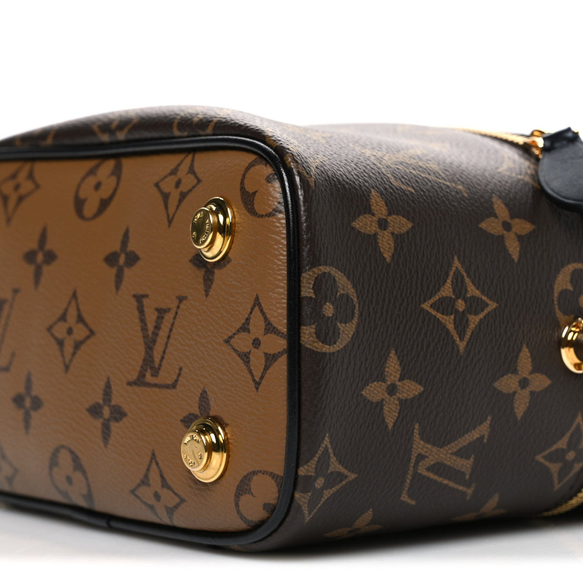 Reverse Monogram Vanity Chain Pouch