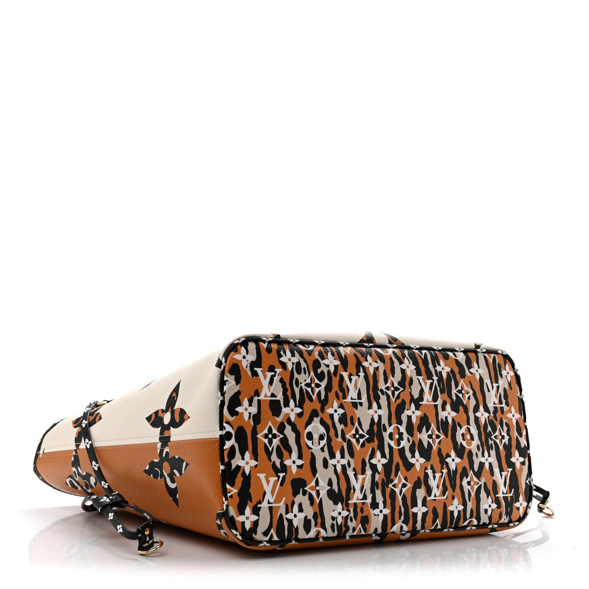Monogram Giant Jungle Neverfull MM Ivory