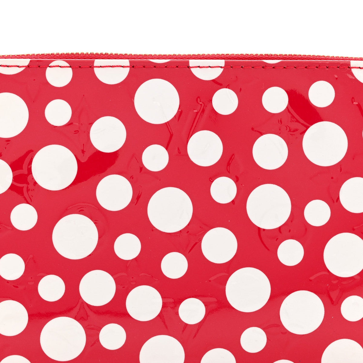 Vernis Kusama Infinity Dots Pochette Accessories Red