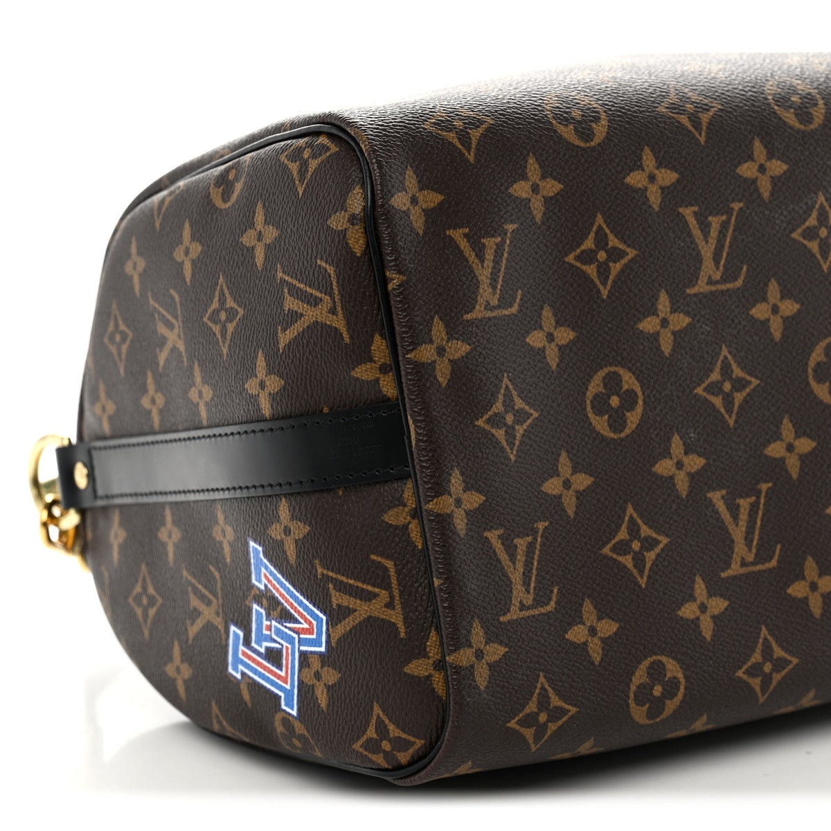 Monogram My World Tour Speedy Bandouliere 30 Black