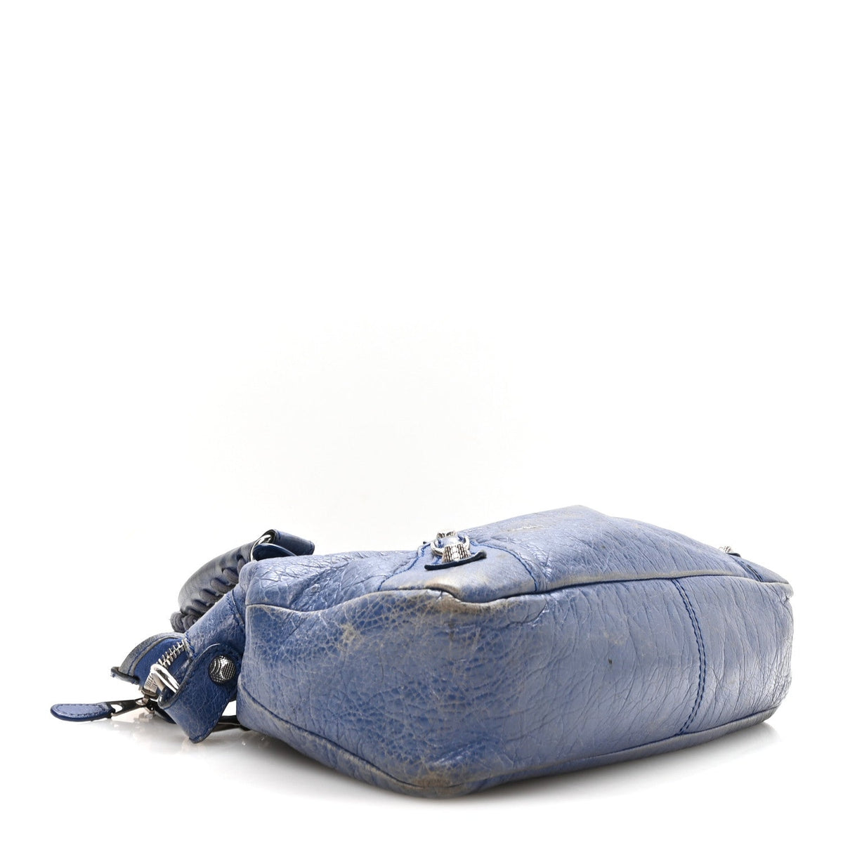 Agneau Giant 12 Silver Hardware Town Bleu Glacier