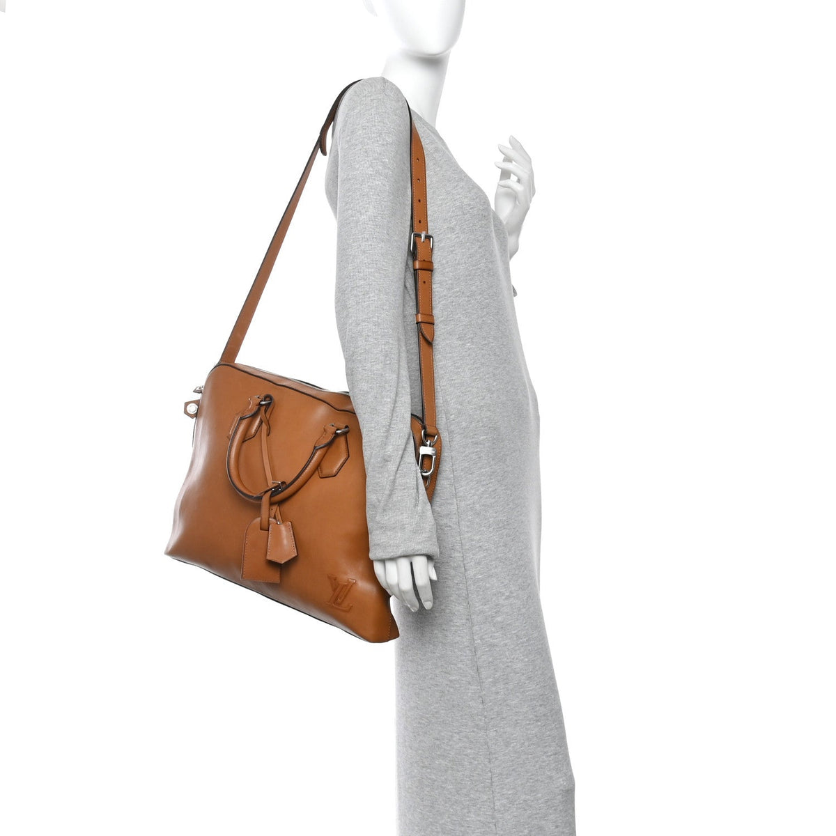 Cuir Millesime Porte-Documents Voyage PM Tan