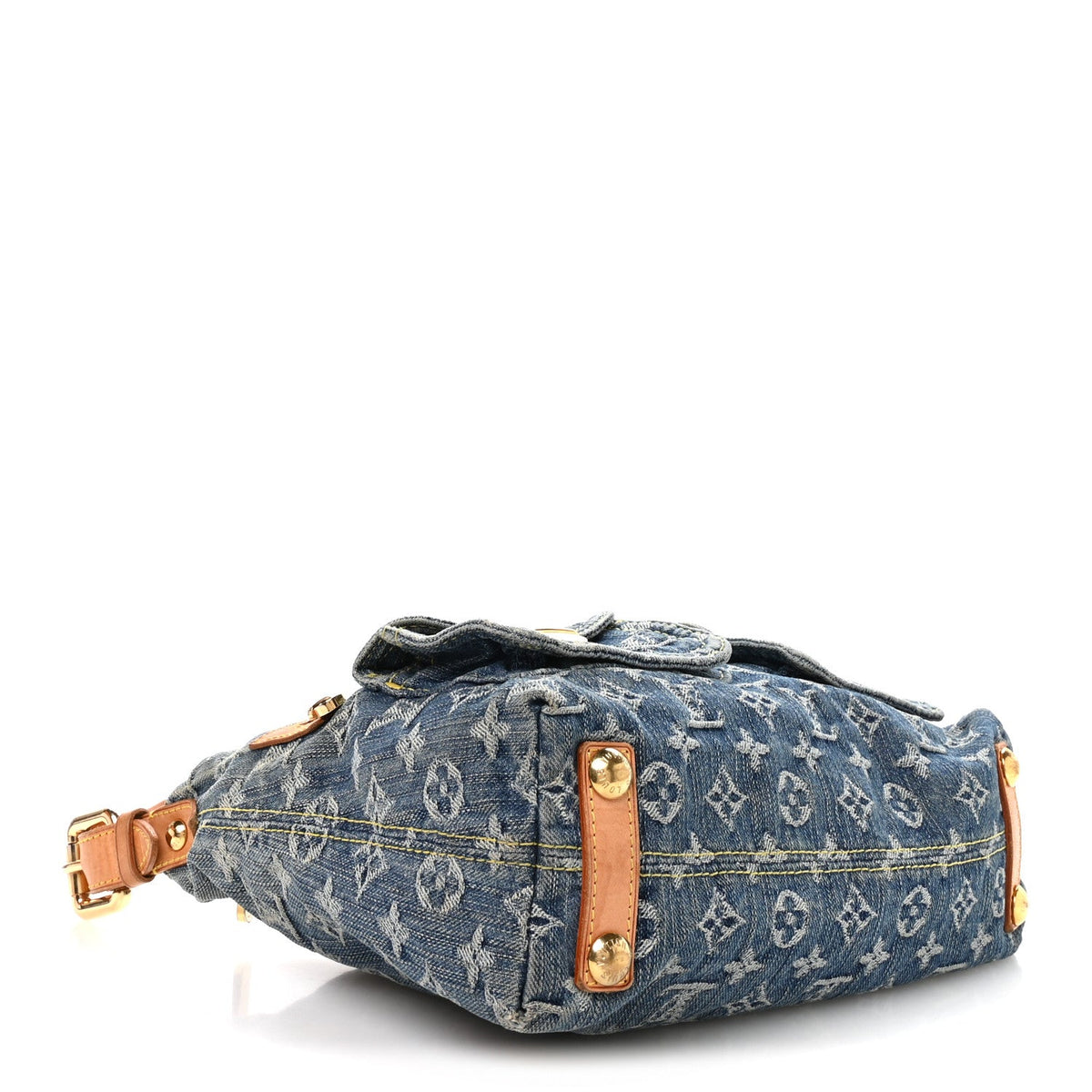 Monogram Denim Baggy PM Blue