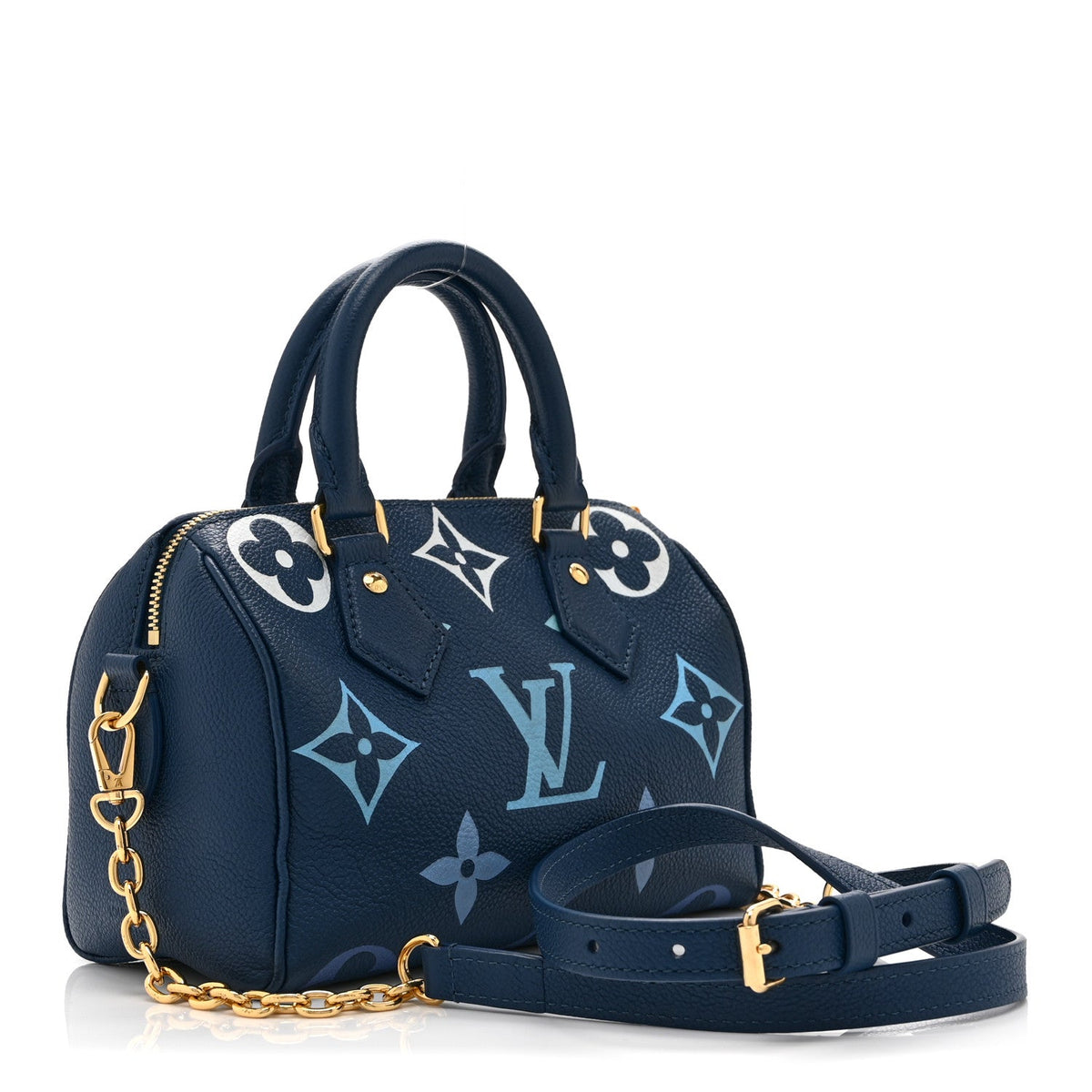 Empreinte Monogram Giant Speedy Bandouliere 20 Degrade Blue