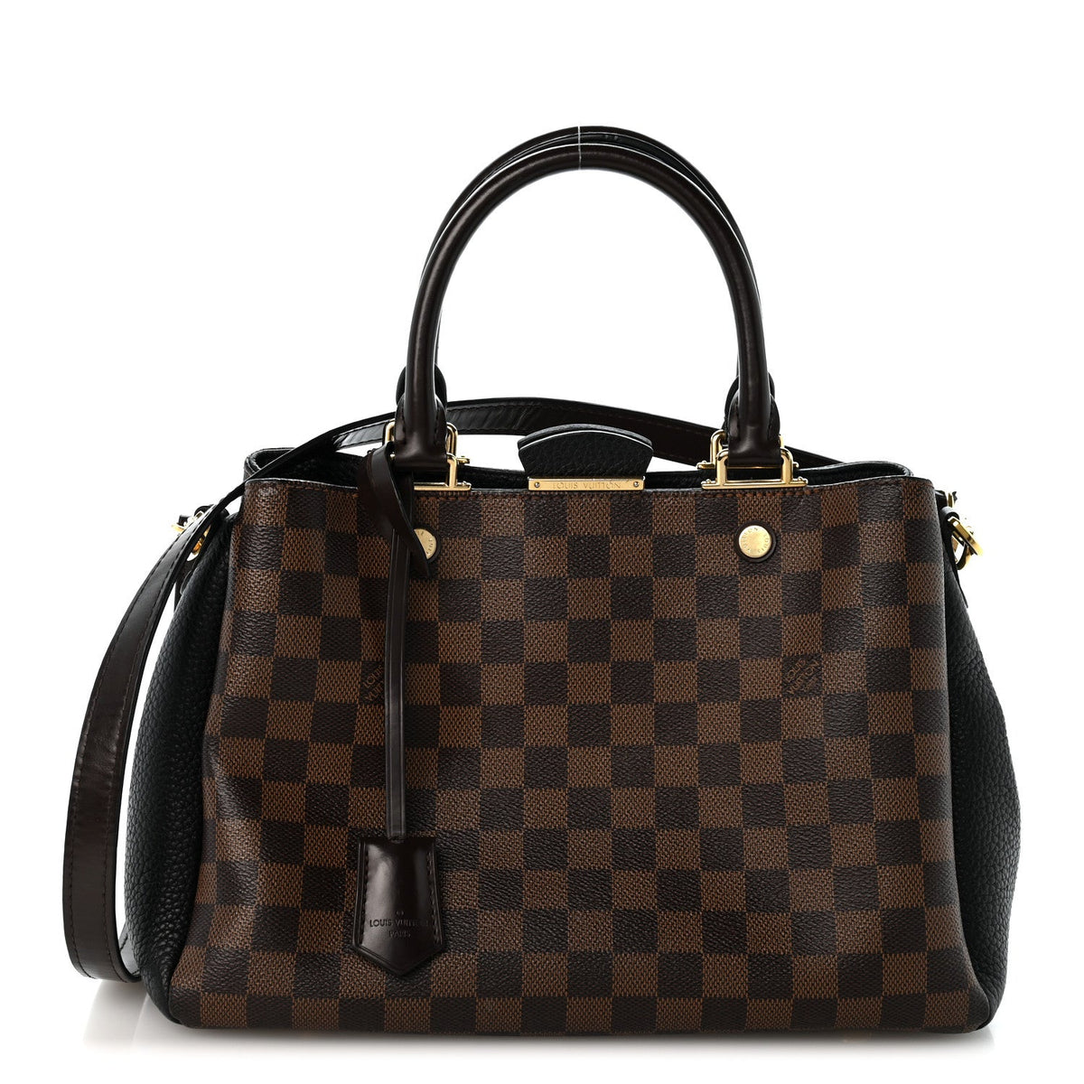 Damier Ebene Cuir Taurillon Brittany Black