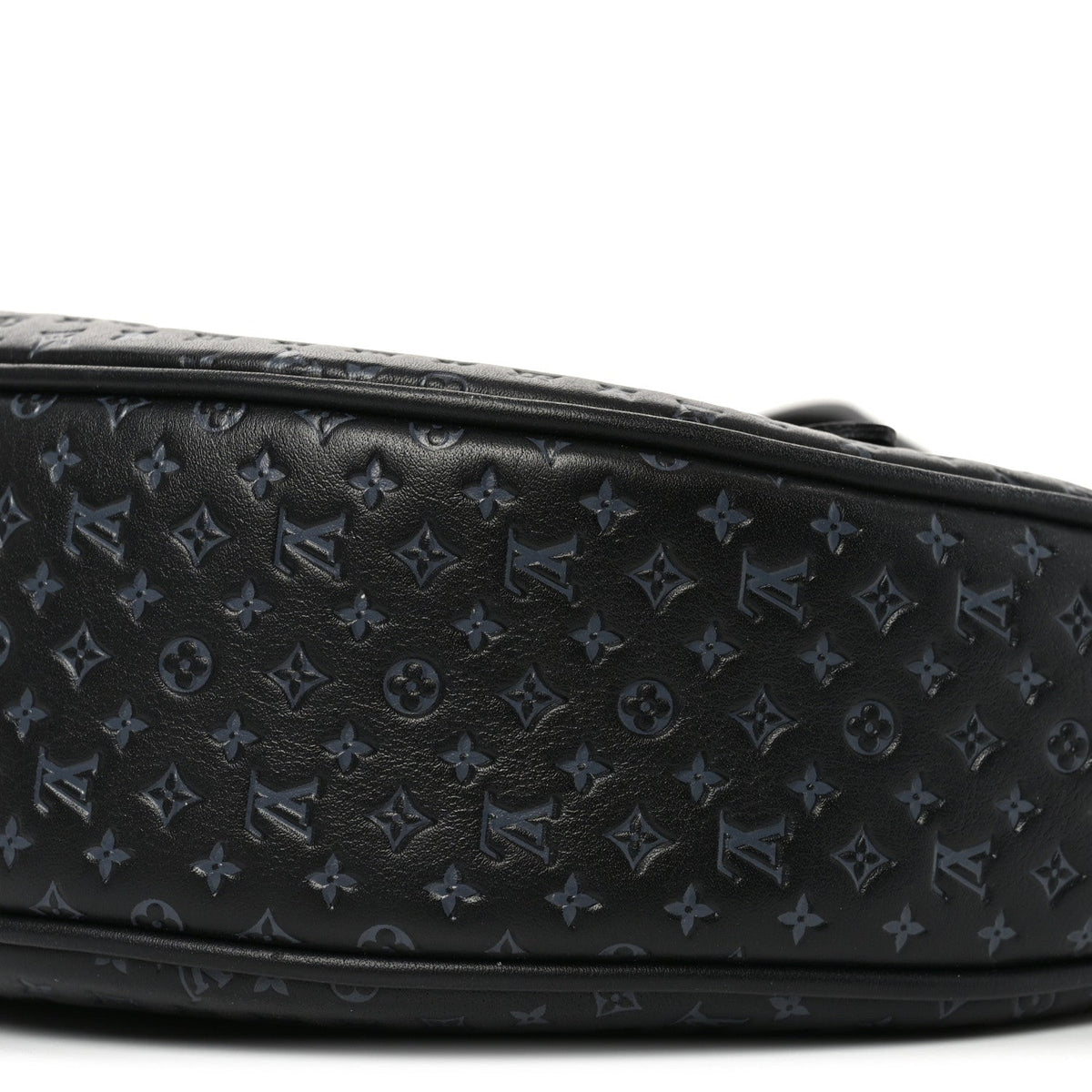 Calfskin Embossed Monogram Loop Black
