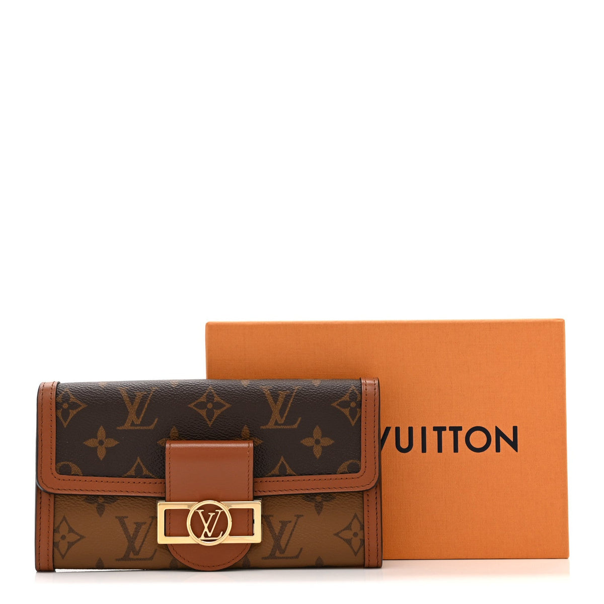 Reverse Monogram Dauphine Sarah Wallet