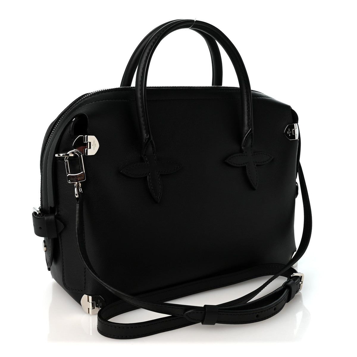 Smooth Calfskin Garance  Black