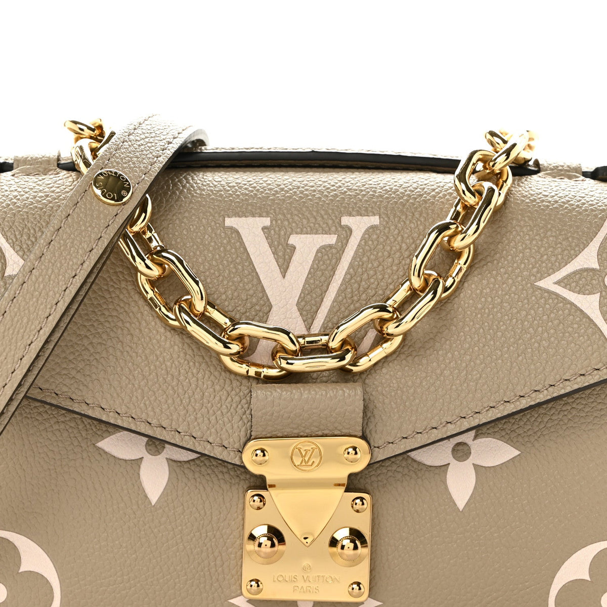 Empreinte Monogram Giant Pochette Metis East West Tourterelle Creme